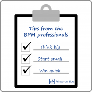 Tips from the BPM professionals | Princeton Blue