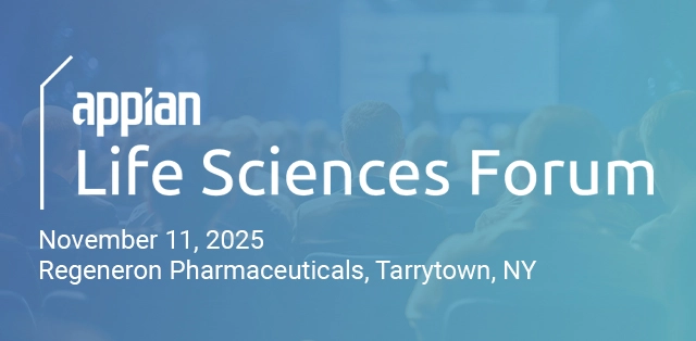 2025 Appian Life Sciences Forum